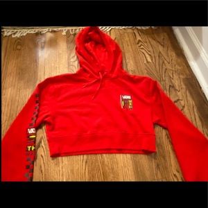 Vans cropped hoodie